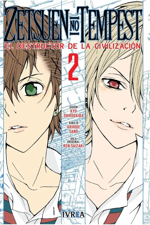 Portada del manga ZETSUEN NO TEMPEST 2 - Yakuza Manga