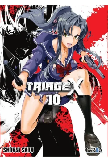 Portada del manga TRIAGE X 10 - Yakuza Manga