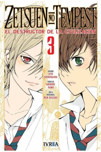 Portada del manga ZETSUEN NO TEMPEST 3 - Yakuza Manga