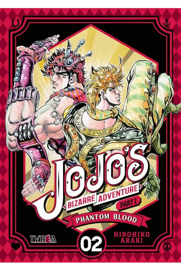 Portada del manga JOJO'S BIZARRE ADVENTURE PARTE 1 PHANTOM BLOOD 2 - Yakuza Manga