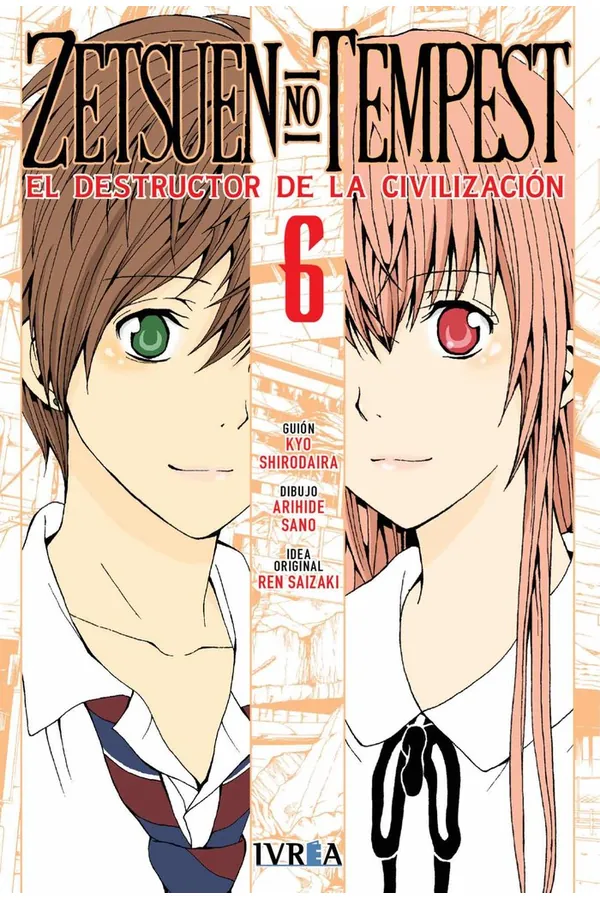 Portada del manga ZETSUEN NO TEMPEST 6 - Yakuza Manga