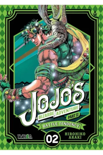 Portada del manga JOJO'S BIZARRE ADVENTURE PARTE 2 BATTLE TENDENCY 2 - Yakuza Manga