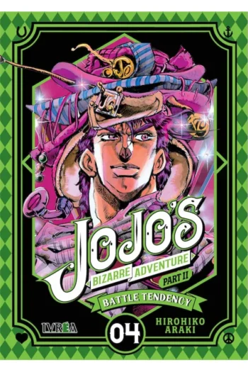 Portada del manga JOJO'S BIZARRE ADVENTURE PARTE 2 BATTLE TENDENCY 4 - Yakuza Manga