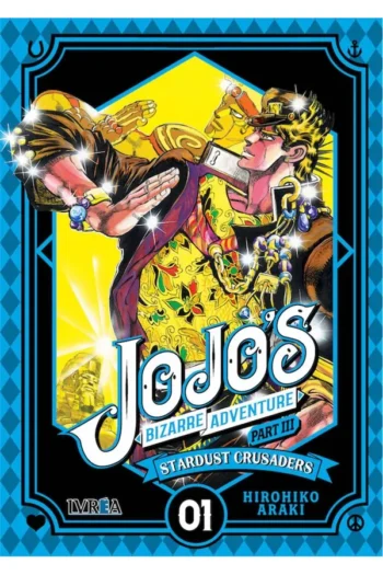 Portada del manga JOJO'S BIZARRE ADVENTURE PARTE 3 STARDUST CRUSADERS 1 - Yakuza Manga