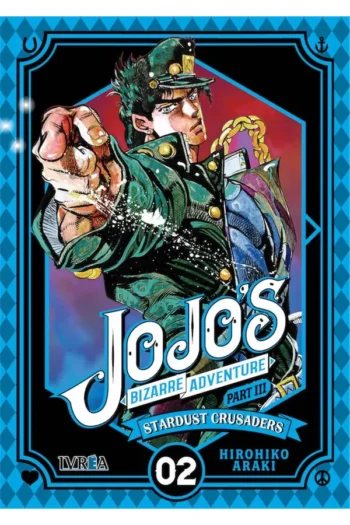 Portada del manga JOJO'S BIZARRE ADVENTURE PARTE 3 STARDUST CRUSADERS 2 - Yakuza Manga