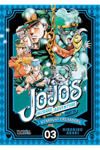 Portada del manga JOJO'S BIZARRE ADVENTURE PARTE 3 STARDUST CRUSADERS 3 - Yakuza Manga
