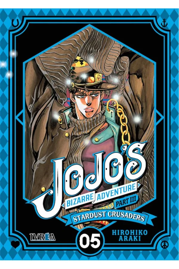 Portada del manga JOJO'S BIZARRE ADVENTURE PARTE 3 STARDUST CRUSADERS 5 - Yakuza Manga
