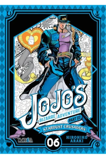 Portada del manga JOJO'S BIZARRE ADVENTURE PARTE 3 STARDUST CRUSADERS 6 - Yakuza Manga