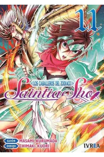 Portada del manga LOS CABALLEROS DEL ZODIACO SAINTIA SHO 11 - Yakuza Manga