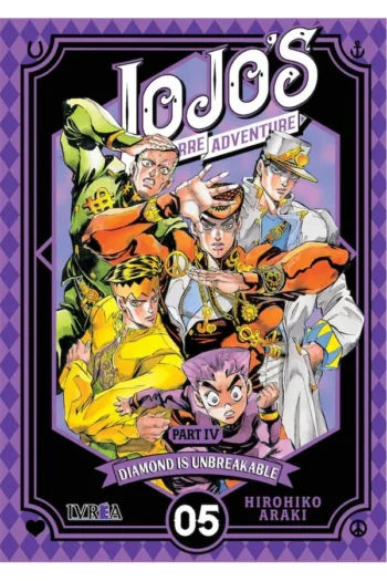 Portada del manga JOJO'S BIZARRE ADVENTURE PARTE 4 DIAMOND IS UNBREAKABLE 5 - Yakuza Manga