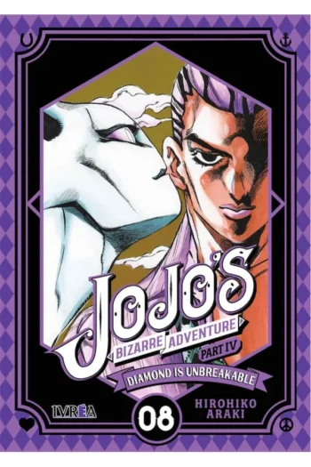Portada del manga JOJO'S BIZARRE ADVENTURE PARTE 4 DIAMOND IS UNBREAKABLE 8 - Yakuza Manga