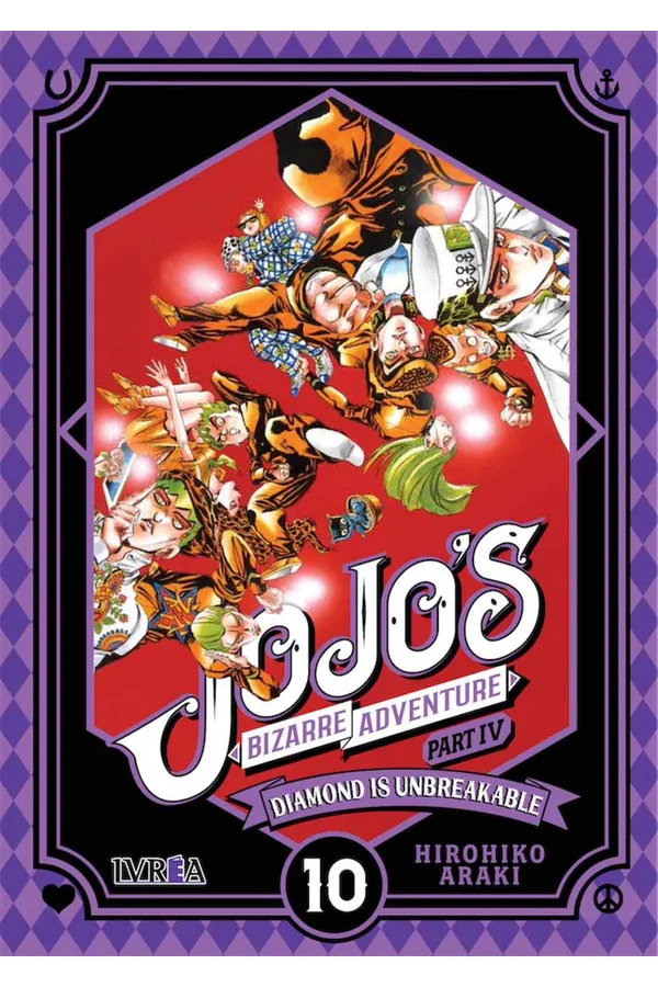 Portada del manga JOJO'S BIZARRE ADVENTURE PARTE 4 DIAMOND IS UNBREAKABLE 10 - Yakuza Manga