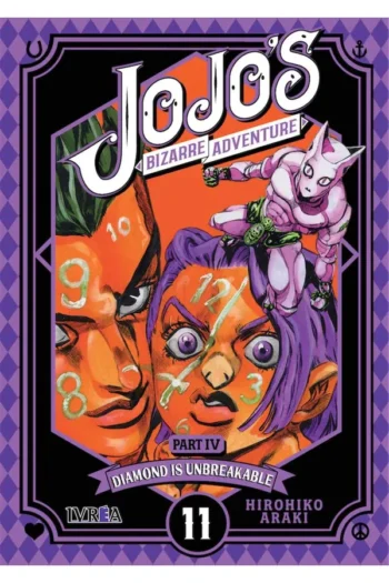 Portada del manga JOJO'S BIZARRE ADVENTURE PARTE 4 DIAMOND IS UNBREAKABLE 11 - Yakuza Manga