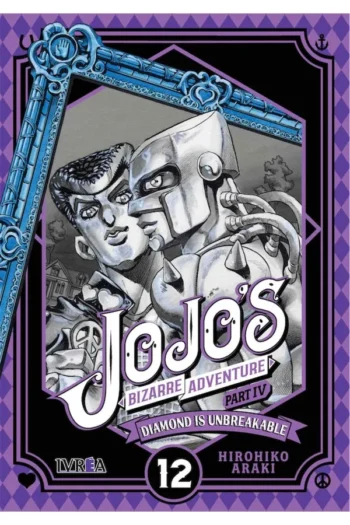Portada del manga JOJO'S BIZARRE ADVENTURE PARTE 4 DIAMOND IS UNBREAKABLE 12 - Yakuza Manga