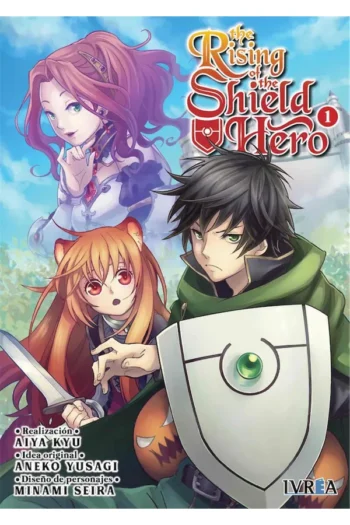 Portada del manga THE RISING OF THE SHIELD HERO 1 - Yakuza Manga