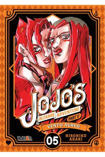 Portada del manga JOJO'S BIZARRE ADVENTURE PARTE 5 VENTO AUREO 5 - Yakuza Manga