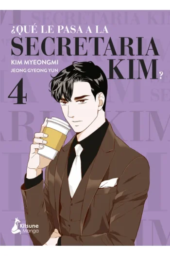 Portada del manga QUE LE PASA A LA SECRETARIA KIM 4 - Yakuza Manga