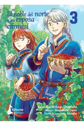 Portada del manga EL NOBLE DEL NORTE Y SU ESPOSA CARMESI 3 - Yakuza Manga