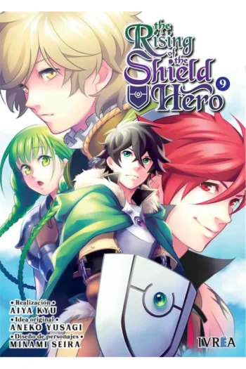 Portada del manga THE RISING OF THE SHIELD HERO 9 - Yakuza Manga
