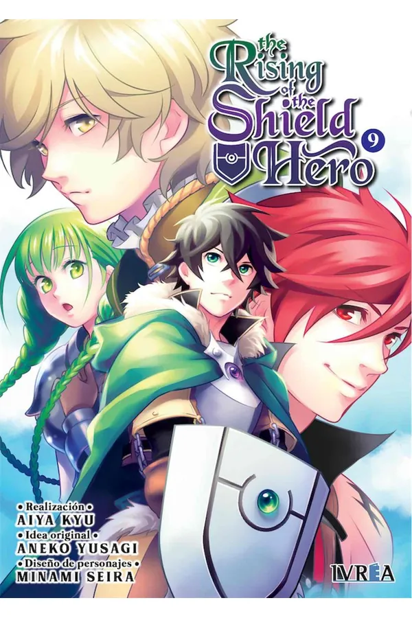Portada del manga THE RISING OF THE SHIELD HERO 9 - Yakuza Manga
