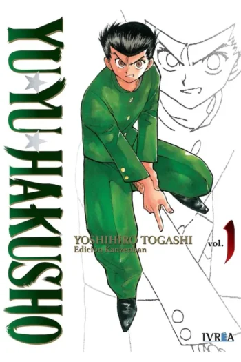 Portada del manga YU YU HAKUSHO 1 EDICIÓN KANZENBAN - Yakuza Manga