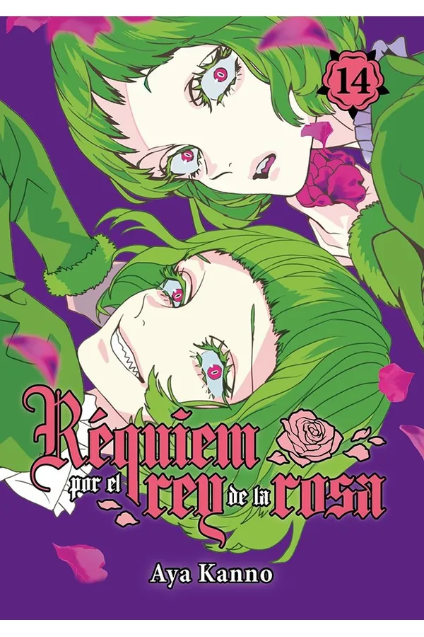 Portada del manga REQUIEM POR EL REY DE LA ROSA 14 - Yakuza Manga
