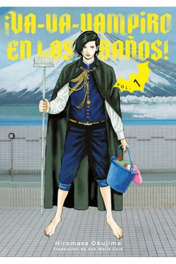 Portada del manga VA VA VAMPIRO EN LOS BAÑOS VOL 1 - Yakuza Manga