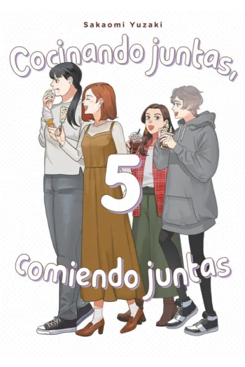 Portada del manga COCINANDO JUNTAS COMIENDO JUNTAS 5 - Yakuza Manga