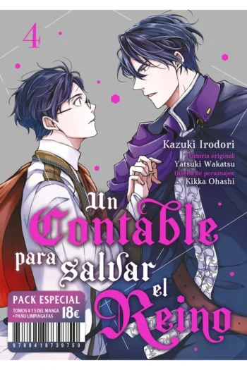 Portada del manga UN CONTABLE PARA SALVAR EL REINO 4 Y 5 PACK - Yakuza Manga