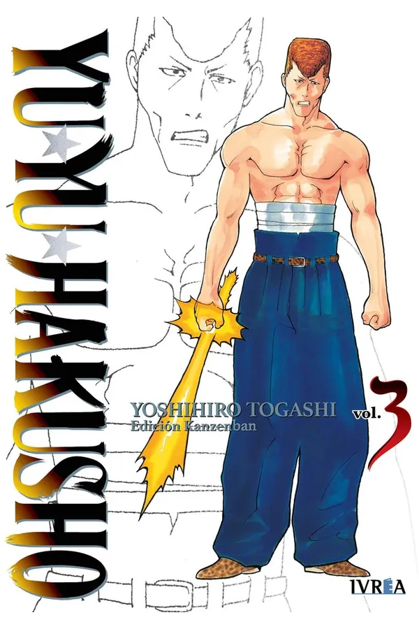Portada del manga YU YU HAKUSHO 3 EDICIÓN KANZENBAN - Yakuza Manga