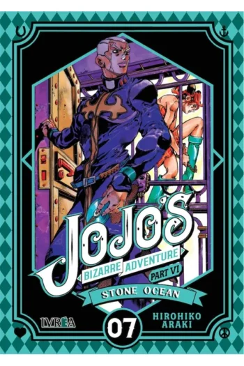 Portada del manga JOJO'S BIZARRE ADVENTURE PARTE 6 STONE OCEAN 7 - Yakuza Manga