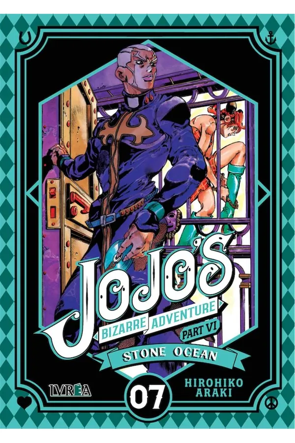 Portada del manga JOJO'S BIZARRE ADVENTURE PARTE 6 STONE OCEAN 7 - Yakuza Manga