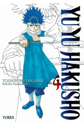 Portada del manga YU YU HAKUSHO 4 EDICIÓN KANZENBAN - Yakuza Manga