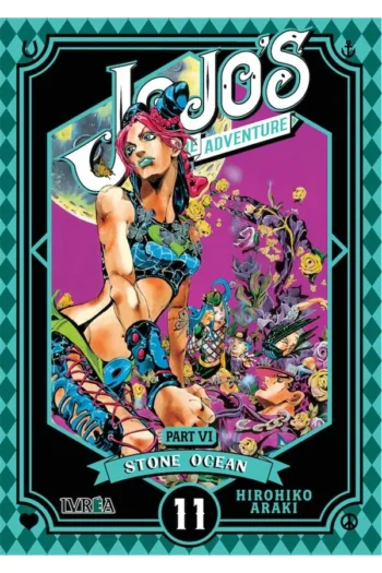Portada del manga JOJO'S BIZARRE ADVENTURE PARTE 6 STONE OCEAN 11 - Yakuza Manga
