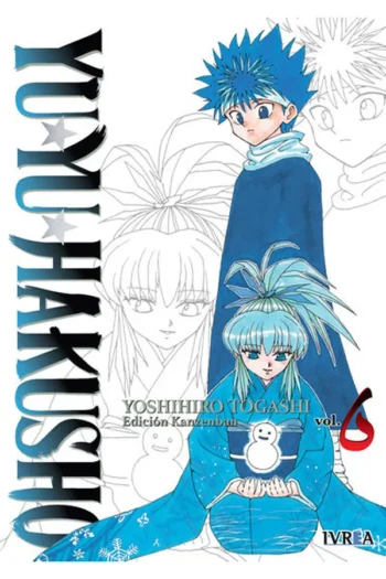 Portada del manga YU YU HAKUSHO 6 EDICIÓN KANZENBAN - Yakuza Manga
