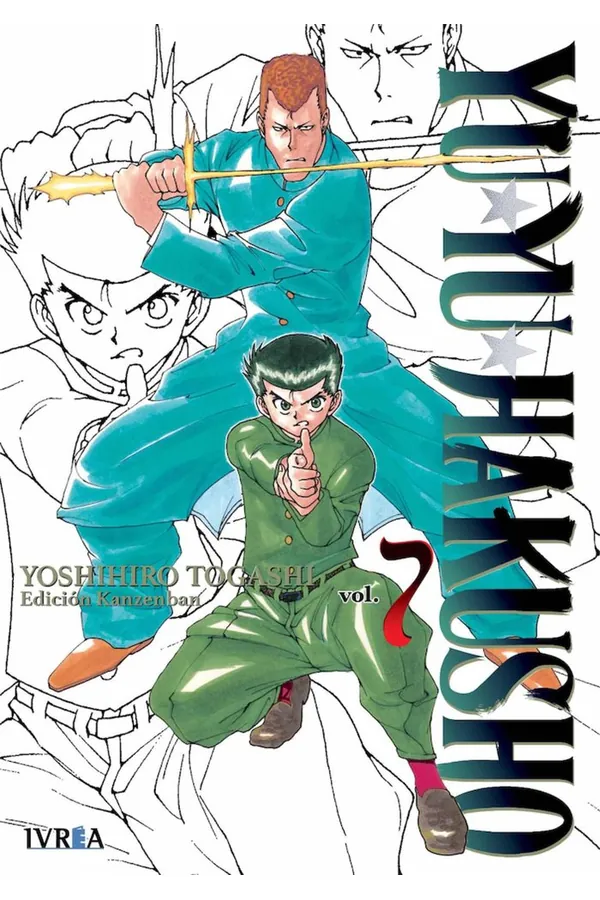 Portada del manga YU YU HAKUSHO 8 EDICIÓN KANZENBAN - Yakuza Manga