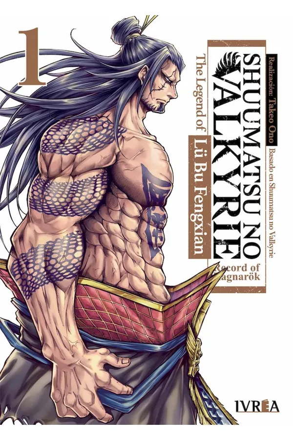 Portada del manga SHUUMATSU NO VALKYRIE THE LEGEND OF LU BU FENGXIAN 1 - Yakuza Manga