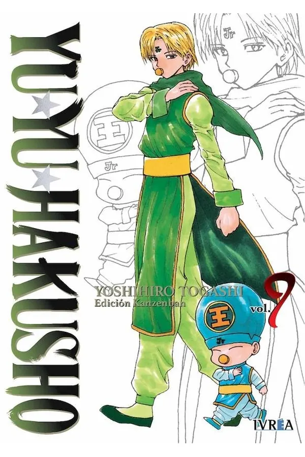 Portada del manga YU YU HAKUSHO 9 EDICIÓN KANZENBAN - Yakuza Manga