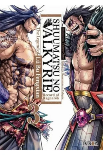 Portada del manga SHUUMATSU NO VALKYRIE THE LEGEND OF LU BU FENGXIAN 3 - Yakuza Manga