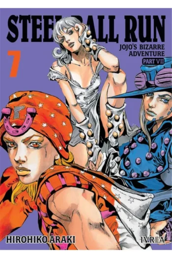 Portada del manga JOJO'S BIZARRE ADVENTURE PARTE 7 STEEL BALL RUN 7 - Yakuza Manga