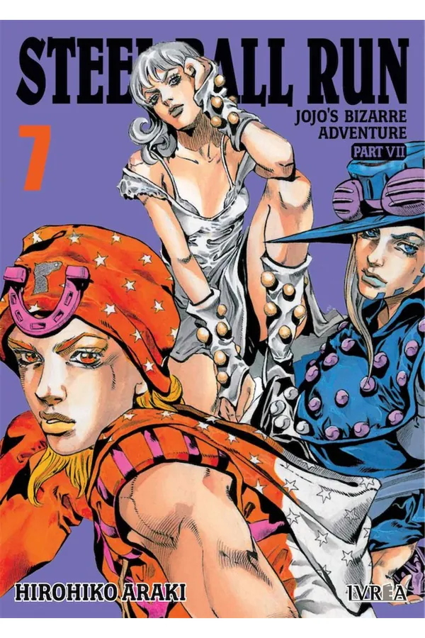 Portada del manga JOJO'S BIZARRE ADVENTURE PARTE 7 STEEL BALL RUN 7 - Yakuza Manga