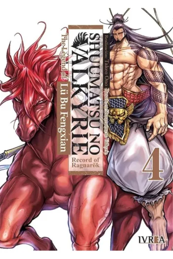 Portada del manga SHUUMATSU NO VALKYRIE THE LEGEND OF LU BU FENGXIAN 4 - Yakuza Manga