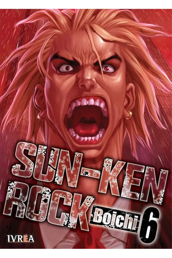 Portada del manga SUN KEN ROCK 6 - Yakuza Manga