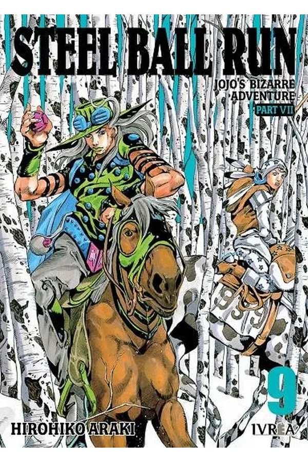 Portada del manga JOJO'S BIZARRE ADVENTURE PARTE 7 STEEL BALL RUN 9 - Yakuza Manga
