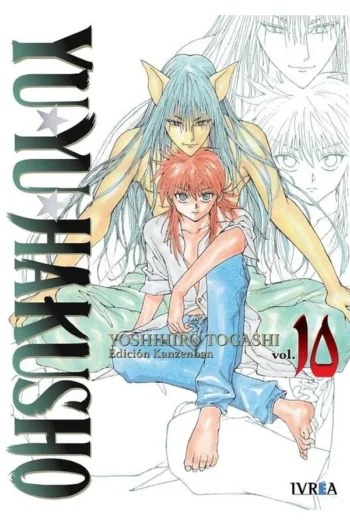 Portada del manga YU YU HAKUSHO 10 EDICIÓN KANZENBAN - Yakuza Manga