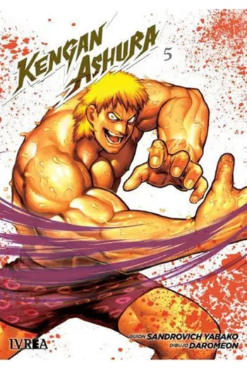 Portada del manga KENGAN ASHURA 5 - Yakuza Manga