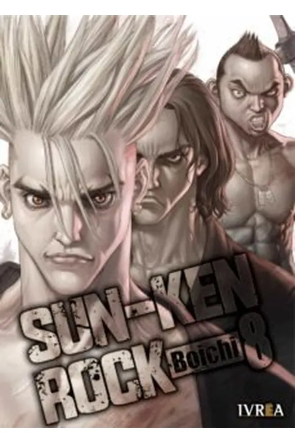 Portada del manga SUN KEN ROCK 8 - Yakuza Manga