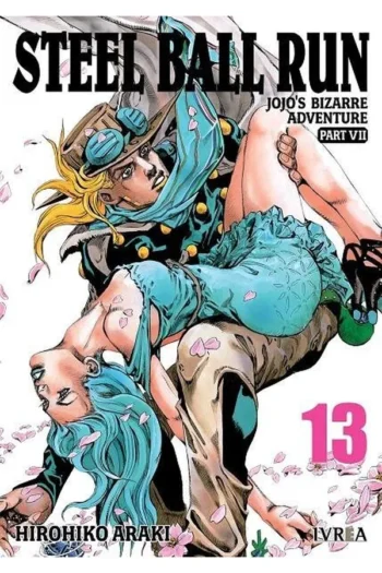 Portada del manga JOJO'S BIZARRE ADVENTURE PARTE 7 STEEL BALL RUN 13 - Yakuza Manga