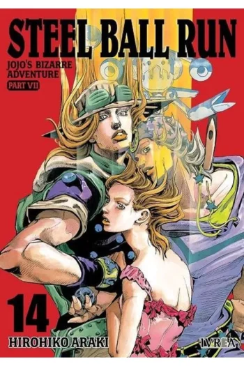Portada del manga JOJO'S BIZARRE ADVENTURE PARTE 7 STEEL BALL RUN 14 - Yakuza Manga