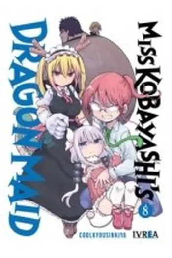 Portada del manga MISS KOBAYASHI'S DRAGON MAID 8 - Yakuza Manga